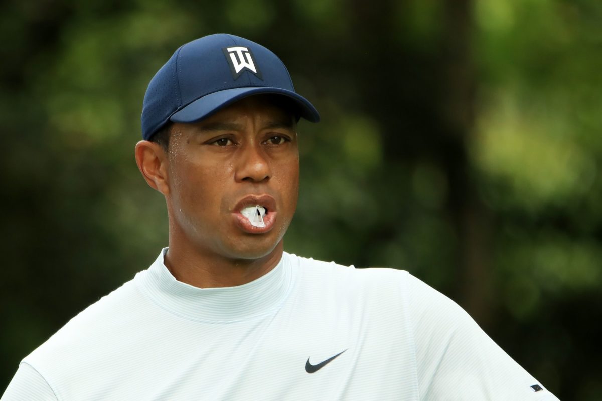 Tiger Woods explains why he chewed gum in Masters win